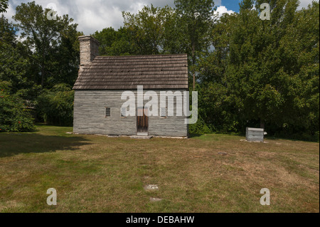 Von Richard Clemence im Jahre 1691 erbaute ist Clemence-Irons House ein seltenes erhaltene Beispiel für eine Stein-Ender. Stockfoto