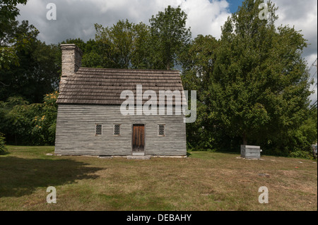 Von Richard Clemence im Jahre 1691 erbaute ist Clemence-Irons House ein seltenes erhaltene Beispiel für eine Stein-Ender. Stockfoto