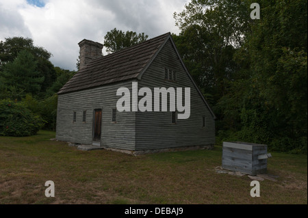 Von Richard Clemence im Jahre 1691 erbaute ist Clemence-Irons House ein seltenes erhaltene Beispiel für eine Stein-Ender. Stockfoto