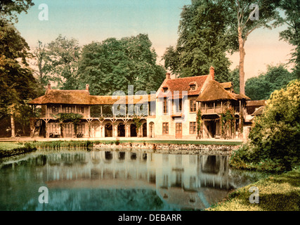 Petit Trianon Park, Maison du Seigneur, Versailles, Frankreich, um 1900 Stockfoto