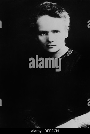Marie Curie - Polen geborenen französischen Physiker Stockfoto