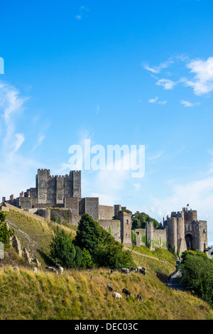 Dover Castle English Heritage Kent UK Stockfoto