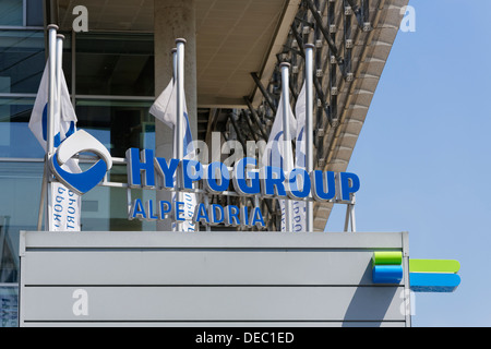 Hauptsitz der Hypo Alpe Adria Bank, Klagenfurt, Kärnten, Österreich Stockfoto