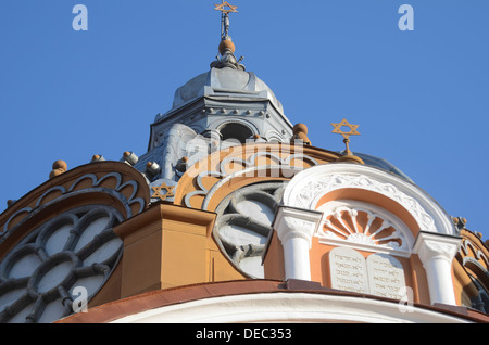 Targu Mures, Rumänien, die große Synagoge Stockfoto