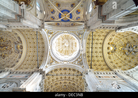 Kuppel, entworfen von Filippo Juvarra, Comer Dom, Kathedrale von Santa Maria Maggiore, Comer See, Lombardei, Italien Stockfoto