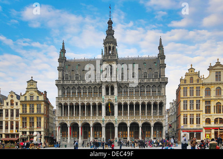 Maison du Roi oder Broodhuis am Grote Markt oder Grote Markt Platz, Brüssel, Region Brüssel, Belgien Stockfoto