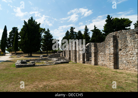 Die römischen Ruinen von Solin (Salona), Region von Dalmatien, Kroatien, Europa. Stockfoto