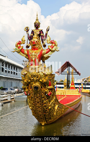 Thai royal Barge, höchste Kunst von Thailand. Stockfoto