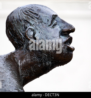 Bronzestatue in Aachen, Deutschland von Karl-Henning Seemann Stockfoto
