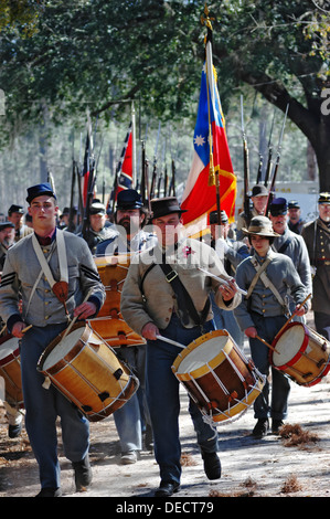 Olustee Schlachtfeld Historic State Park erinnert Floridas größte Bürgerkrieg Schlacht am 20. Februar 1864. Stockfoto