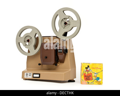 Jahrgang 1970 Super8 Cine Projektor "Cine Bral" made in Italy von Bral Stockfoto