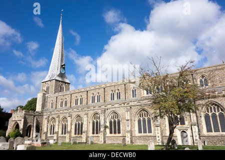 Str. Marys Kirche in Hadleigh, Suffolk, England. Stockfoto