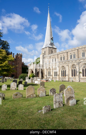 Str. Marys Kirche in Hadleigh, Suffolk, England. Stockfoto