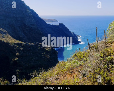 Küste des nördlichen La Palma, Kanarische Inseln, Spanien Stockfoto
