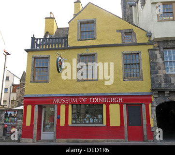 Das Museum of Edinburgh Stockfoto