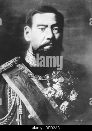 EMPERORO MEIJI (1852-1912) 122. Kaiser von Japan Stockfoto