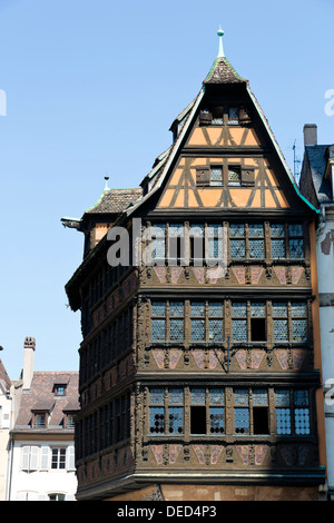 Das berühmte Haus Kammerzell in Straßburg, Frankreich Stockfoto