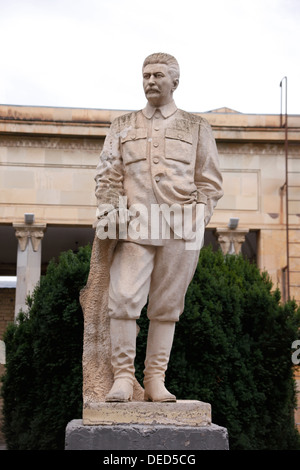 Gori, Georgia, eine Statue von Stalin vor Stalin-Museum Stockfoto