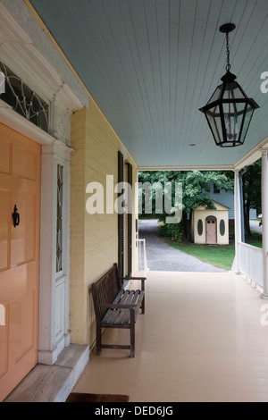 Thomas Cole Haus nationale historische Stätte in Catskill NY Stockfoto