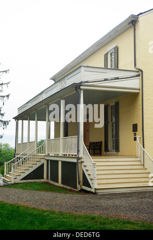Thomas Cole Haus nationale historische Stätte in Catskill NY Stockfoto