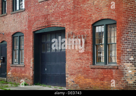 Etsy-Büro in Hudson New York Stockfoto