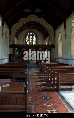 St. John the Baptist Church, Crowle, Worcestershire, England, UK Stockfoto