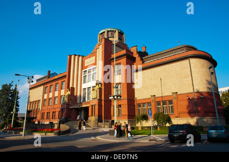 Muzeum Vychodnich Cech Museumsgebäude (1908) von Jan Kotera Hradec Kralove Stadt östlichen Böhmen Tschechien Mitteleuropa Stockfoto