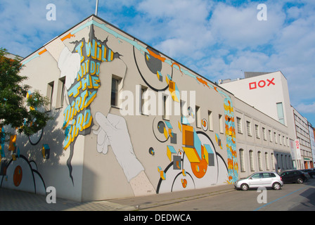 DOX-Zentrum für zeitgenössische Kunst außen Holesovice Bezirk Prag Tschechische Republik Europa Stockfoto