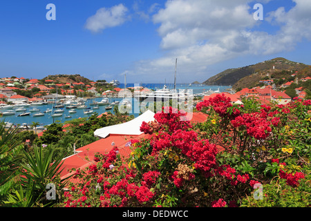 Gustavia, St. Barthélemy (St. Barts), Leeward-Inseln, West Indies, Karibik, Mittelamerika Stockfoto