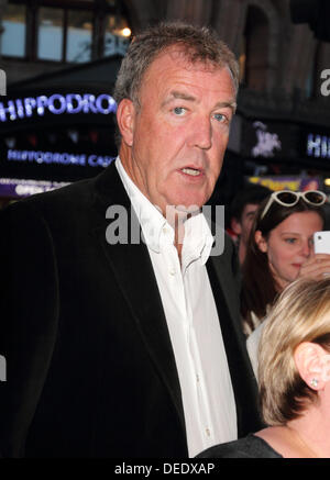 London, UK. 16. September 2013. Jeremy Clarkson nachts Presse für "Barking In Essex" Wyndhams Theatre, London - 16. September 2013 © KEITH MAYHEW/Alamy Live-Nachrichten Stockfoto