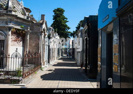 Friedhof La Recoleta, Buenos Aires, Argentinien, Südamerika Stockfoto