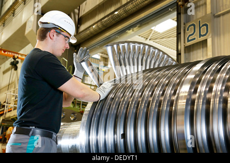 Mülheim an der Ruhr, Deutschland, kollaborative Ingenieure, Ausbildung bei Siemens Energy Mülheim Stockfoto