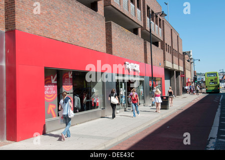 TK Maxx-Shop in der High street Stockfoto