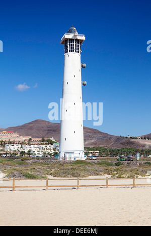 Leuchtturm von Faro de Jandia, Jandia, Fuerteventura, Kanarische Inseln, Spanien, Atlantik, Europa Stockfoto