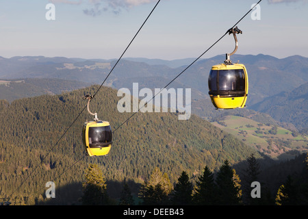 Seilbahn, Belchen Gipfel, Schwarzwald, Baden-Württemberg, Deutschland, Europa Stockfoto