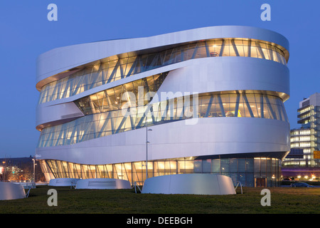 Mercedes-Benz Museum, Stuttgart, Baden-Württemberg, Deutschland, Europa Stockfoto