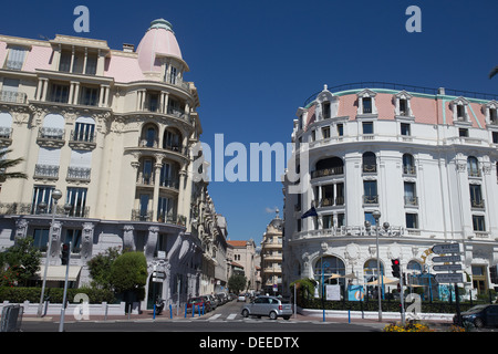 Promenade des Anglais Nizza Cote d ' Azur Alpen Alpes Frankreich Europa Stockfoto