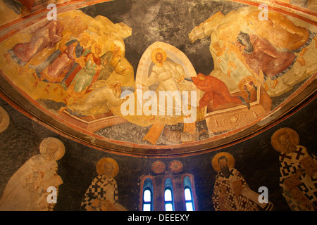 Anastis Fresko, Innenraum der Kirche von St. Saviour in Chora (Kariye Camii), UNESCO-Weltkulturerbe, Istanbul, Türkei, Türkei Stockfoto
