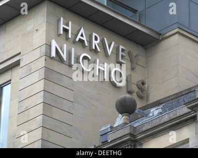 Kaufhaus Harvey Nichols, St Andrew Square, Edinburgh, Scotland, UK Stockfoto