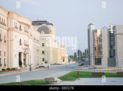 Skopje 2014 Projekt Stockfoto