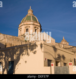 Kirche von San Lorenzo in Trapani in der Provinz von Trapani, Sizilien. Stockfoto