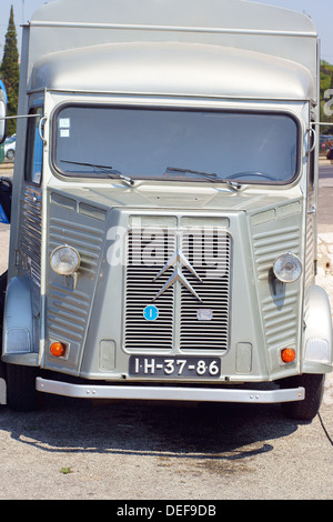 Alten Citroen HY van Lissabon Portugal Stockfoto