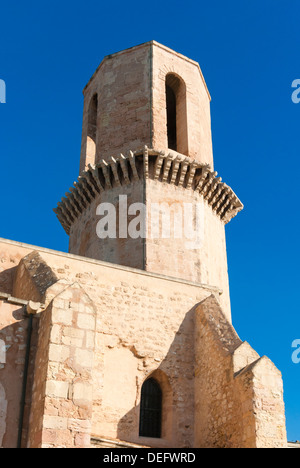 Glockenturm der Kirche St. Laurent, Marseille, Bouches du Rhone, Provence-Alpes-Côte-d ' Azur, Frankreich Stockfoto