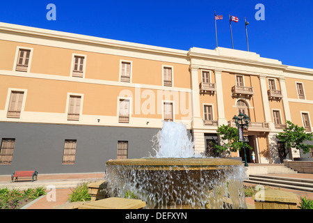 Ballaja-Kaserne in Old San Juan, Puerto Rico, West Indies, Karibik, Mittelamerika Stockfoto