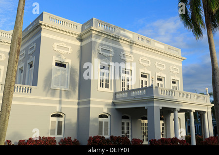 Altes Casino, Altstadt von San Juan, Puerto Rico, Karibik, Karibik, Mittelamerika Stockfoto