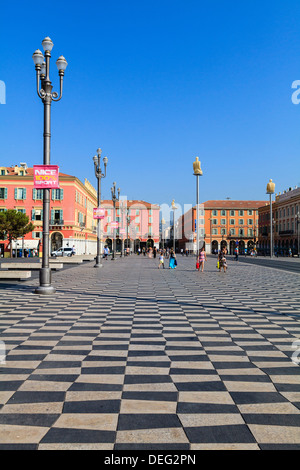 Platz Massena, Nizza, Alpes-Maritimes, Provence, Cote d ' Azur, Côte d ' Azur, Frankreich Stockfoto