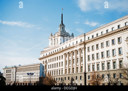 Ehemalige kommunistische Partei Haus, Sofia, Bulgarien, Europa Stockfoto