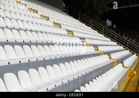 Stadionbestuhlung Stockfoto