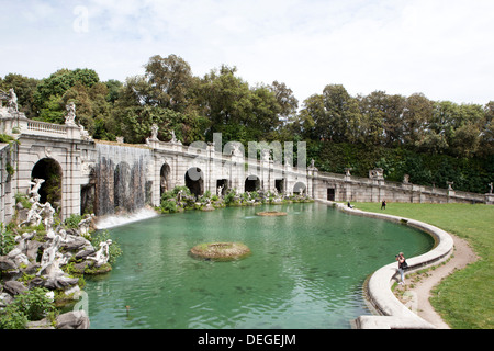 Königspalast, Caserta, Kampanien, Italien, Europa Stockfoto
