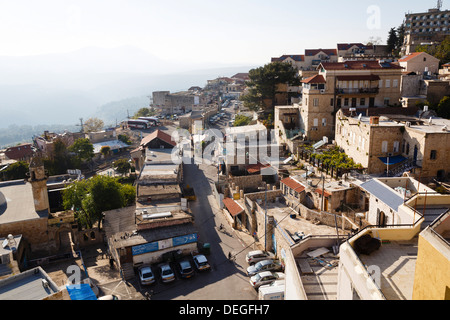 Blick über die Altstadt von Safed, Upper Galilee, Israel, Nahost Stockfoto